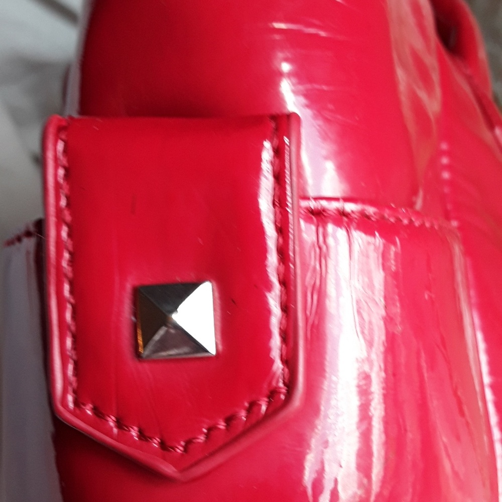 Grace Adele Red Handbag - image 6